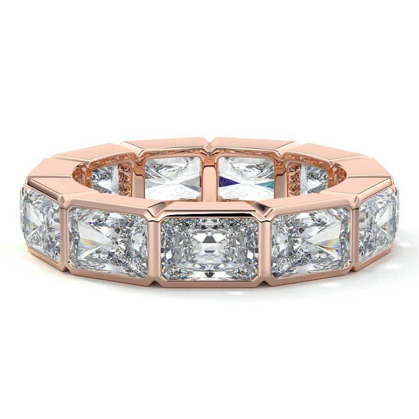 East west Bezel Eternity Band