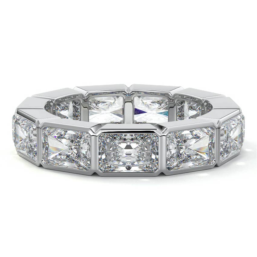 East west Bezel Eternity Band