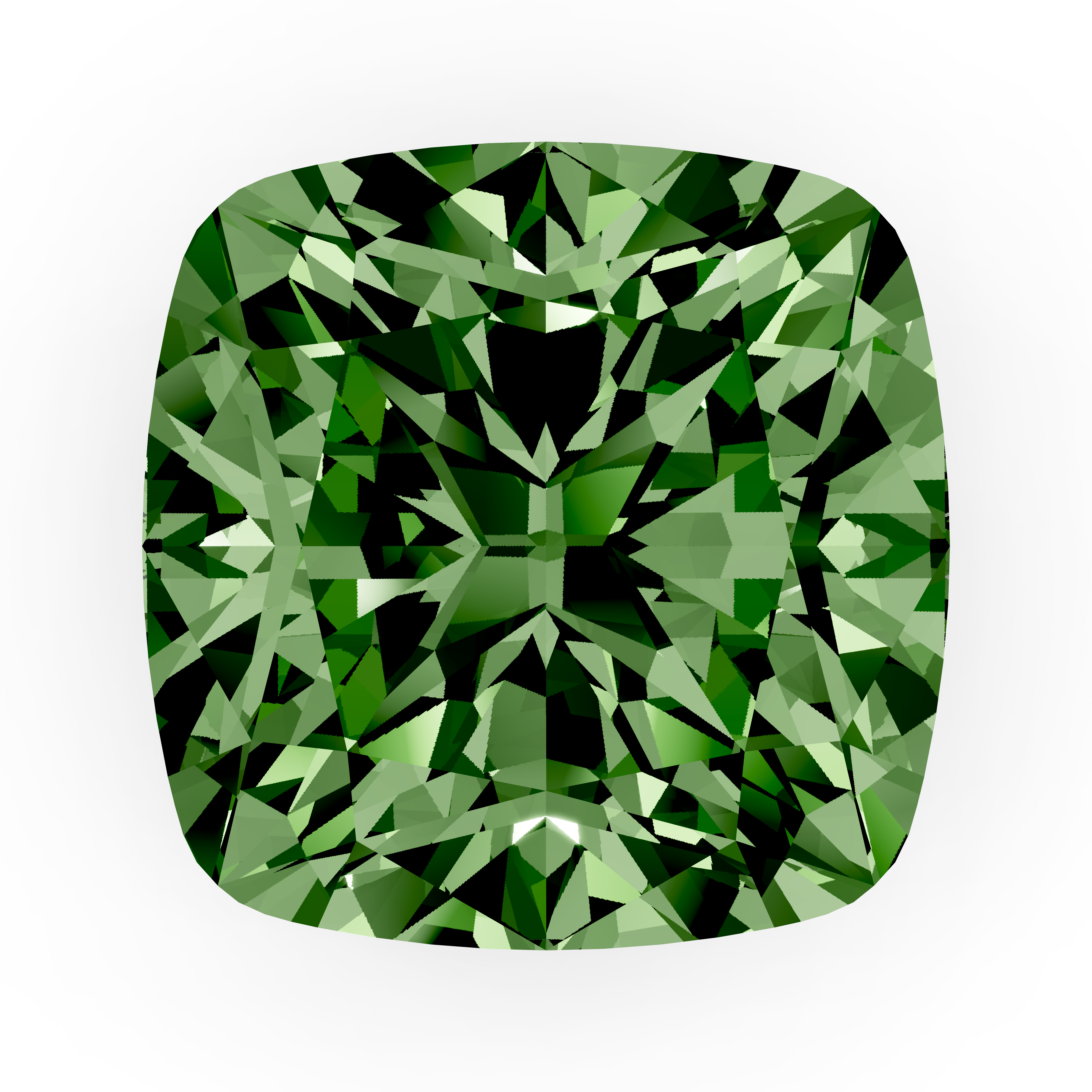 Green cushion