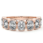 Half Bezel Eternity Band