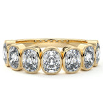 Half Bezel Eternity Band