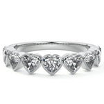 Half Bezel Eternity Band