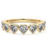 Half Bezel Eternity Band