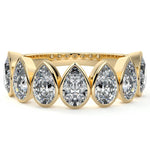 Half Bezel Eternity Band