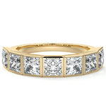 Half Bezel Eternity Band