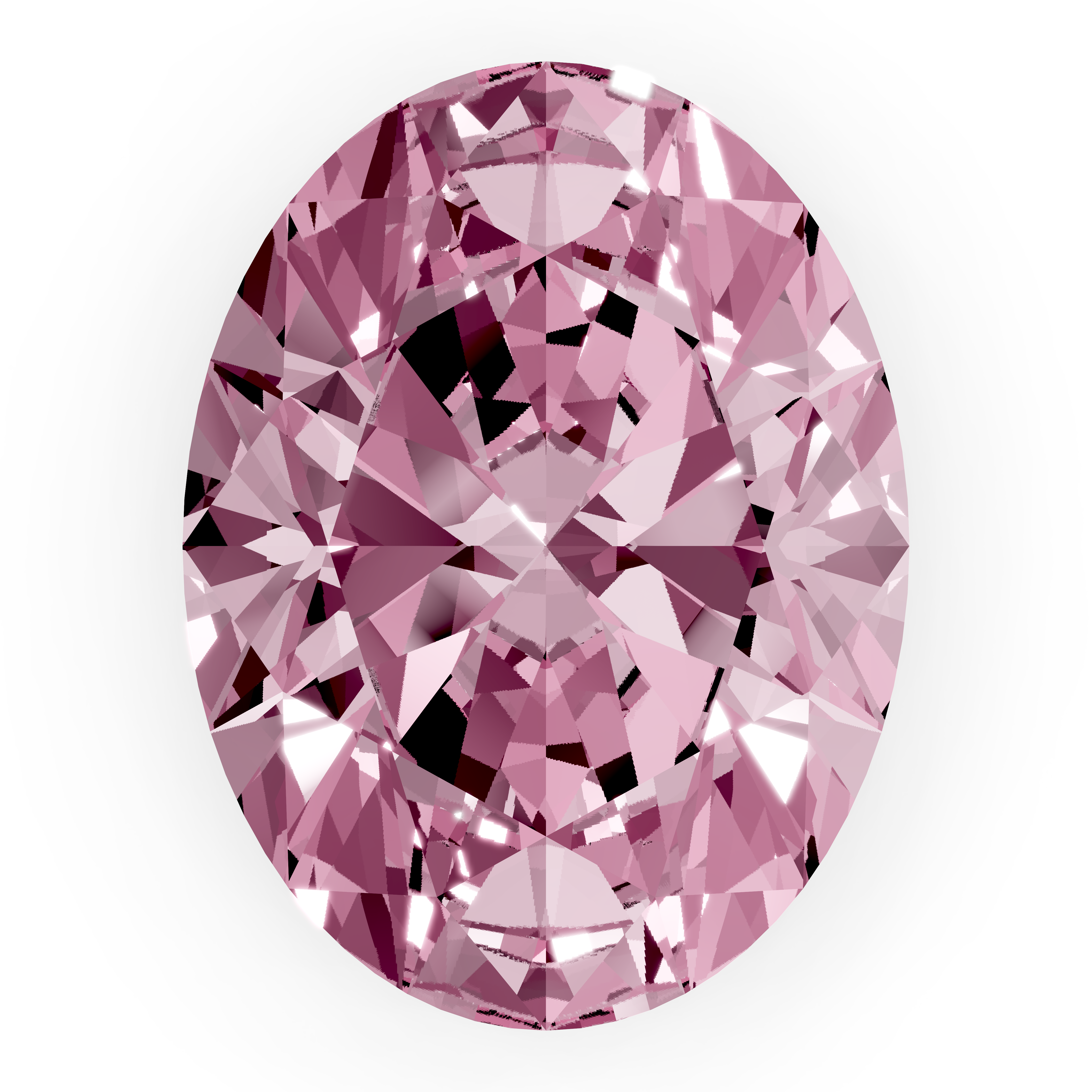 Pink oval
