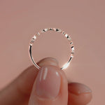 Rose gold Round Diamond Marquise Motif Band with Milgrain Detail