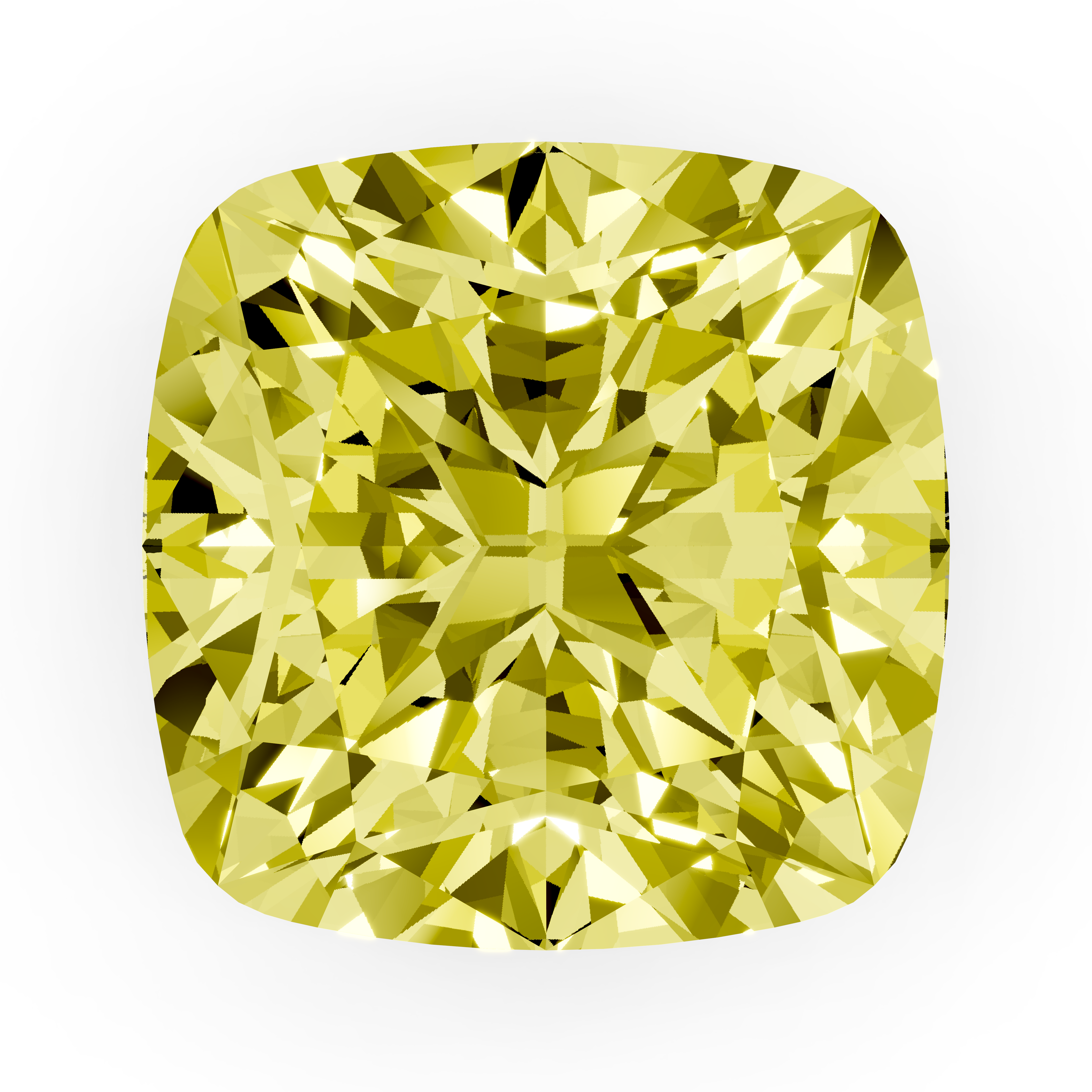 Yellow cushion