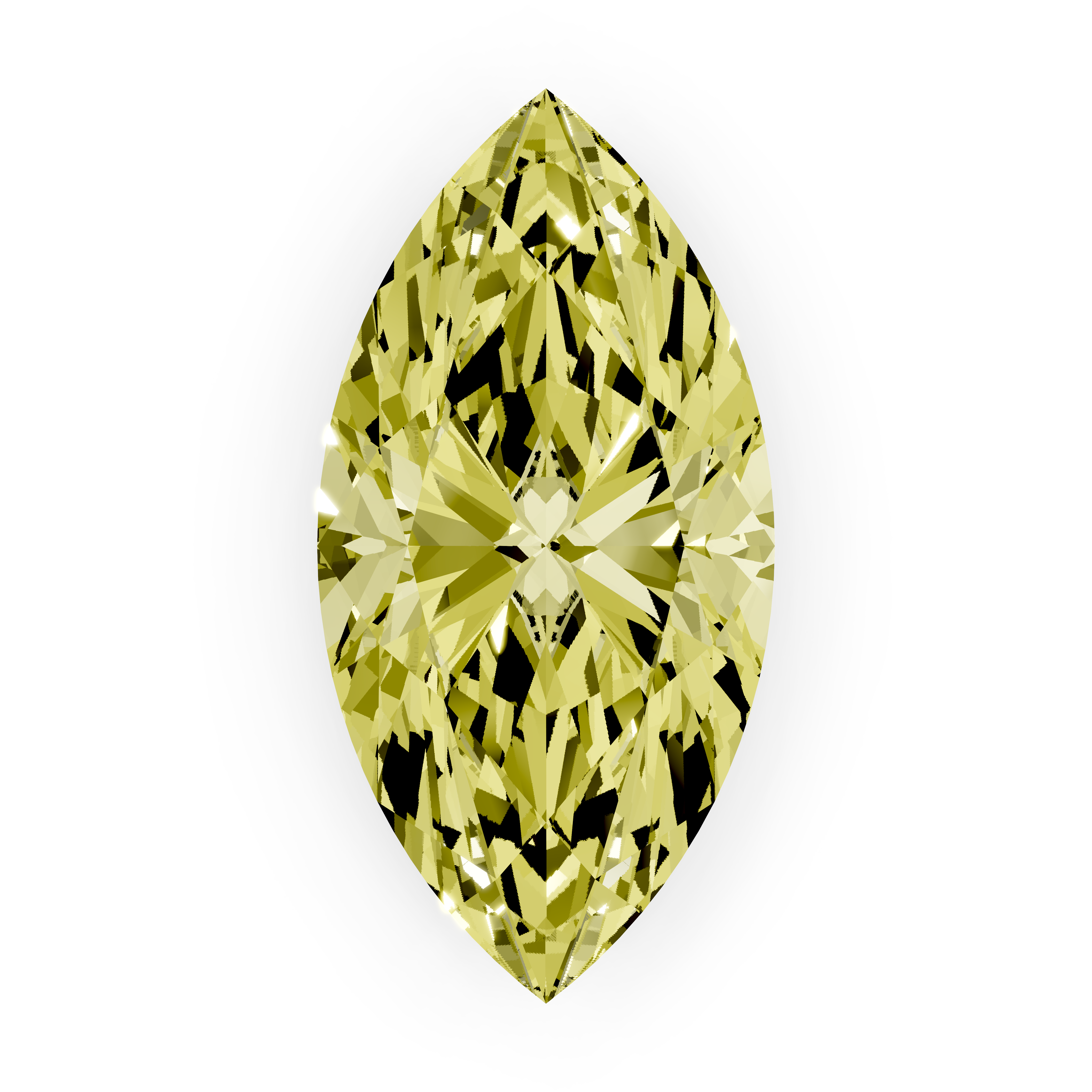 Yellow marquise