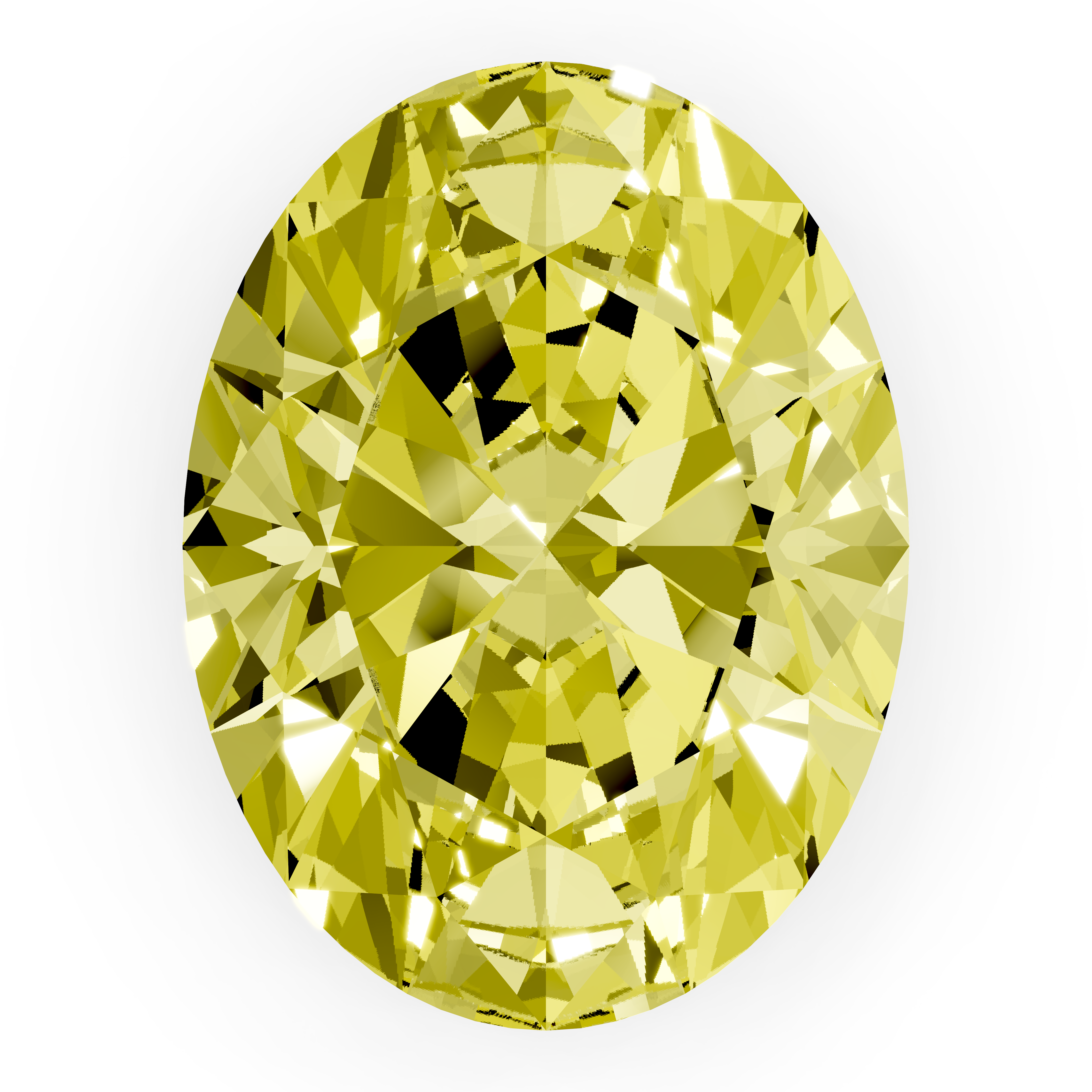 Yellow oval