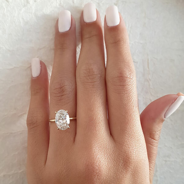 Oval Cut Diamond Engagement Ring Meaning | Mark Broumand