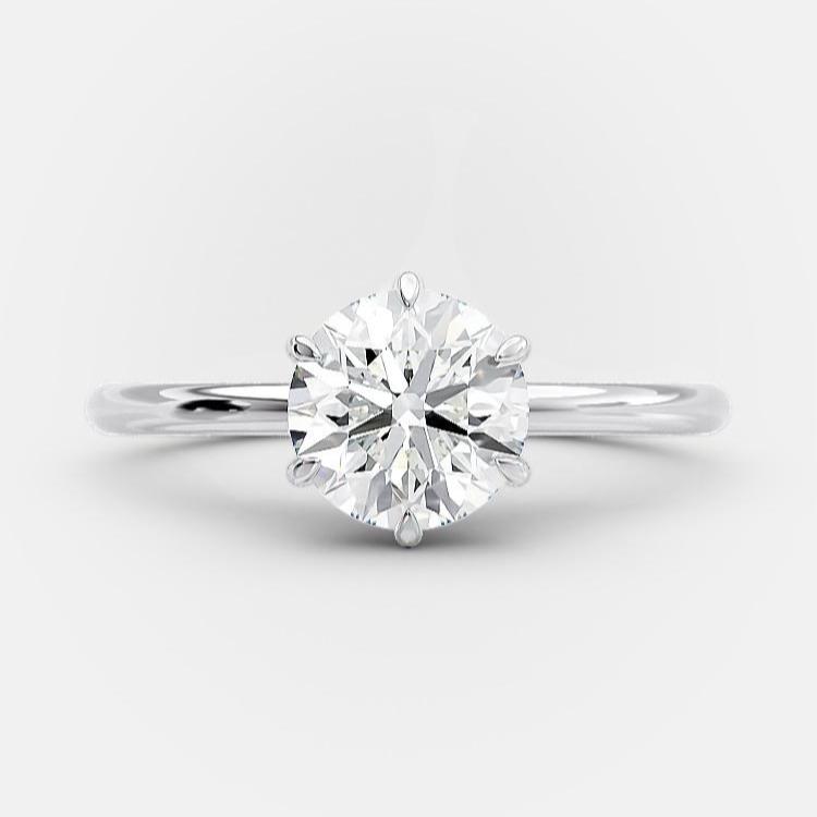 Arianna 1 Ct round diamond engagement ring