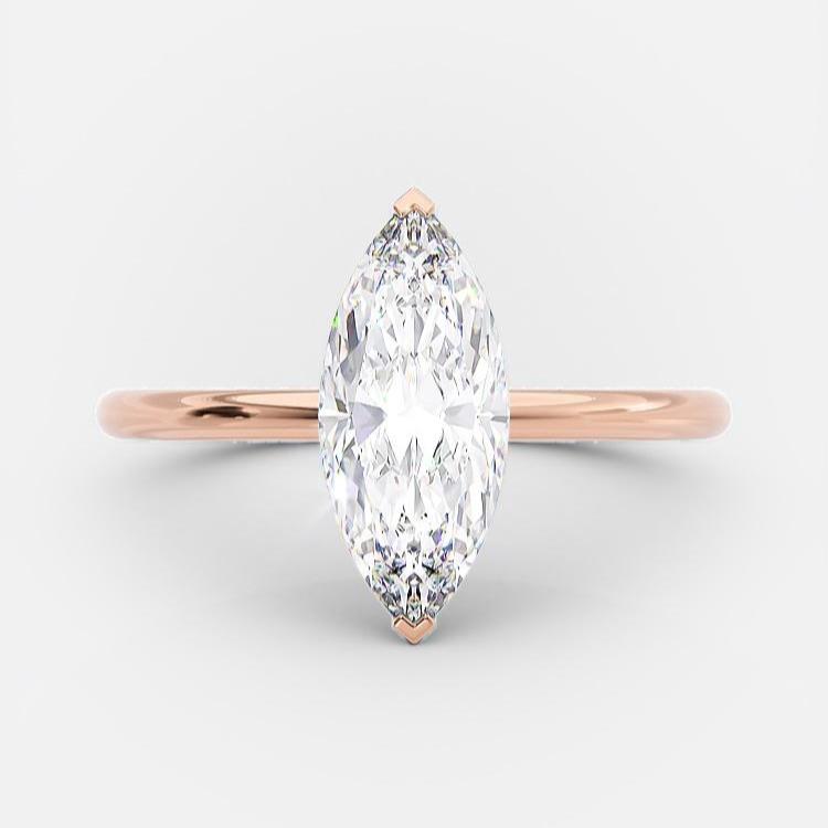 Bryn 2.0 carat marquise cut engagement ring