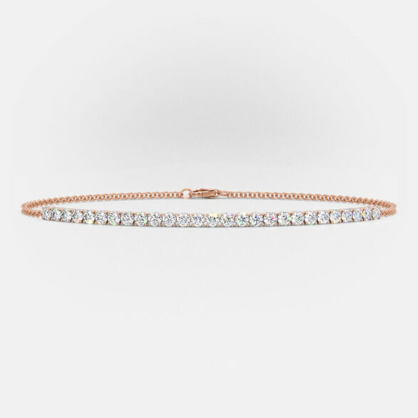 Pave diamond bracelet