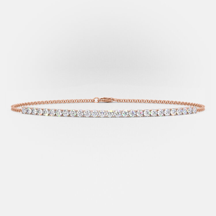Pave diamond bracelet
