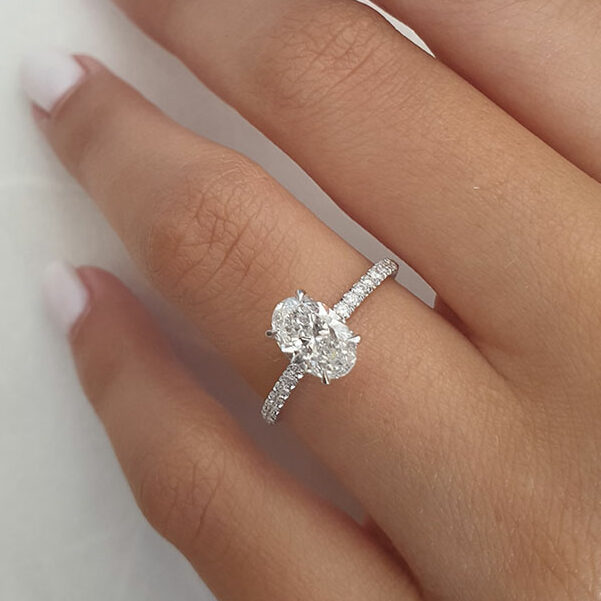 Kate Gold and Diamond Engagement Ring – MOI - Boutique Everyday Luxury
