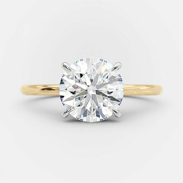 Shir 2.0 carat round brilliant diamond ring