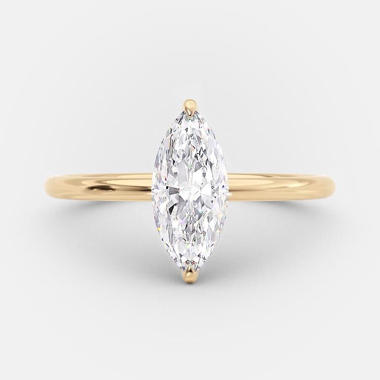 Renata 1 Ct marquise cut diamond engagement ring