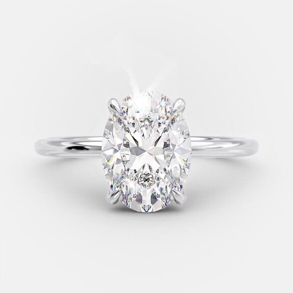 Arizona 2.35 carat oval solitaire engagement ring