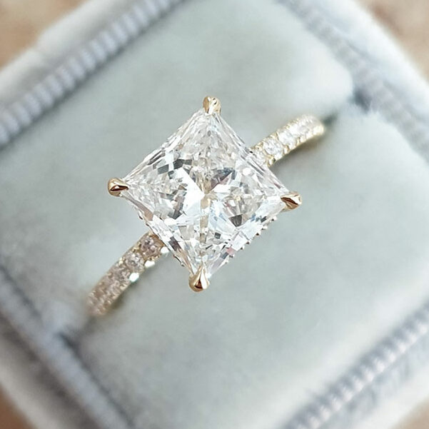 Princess Cut Diamonds | Engagement Ring Guides | Custom Rings
