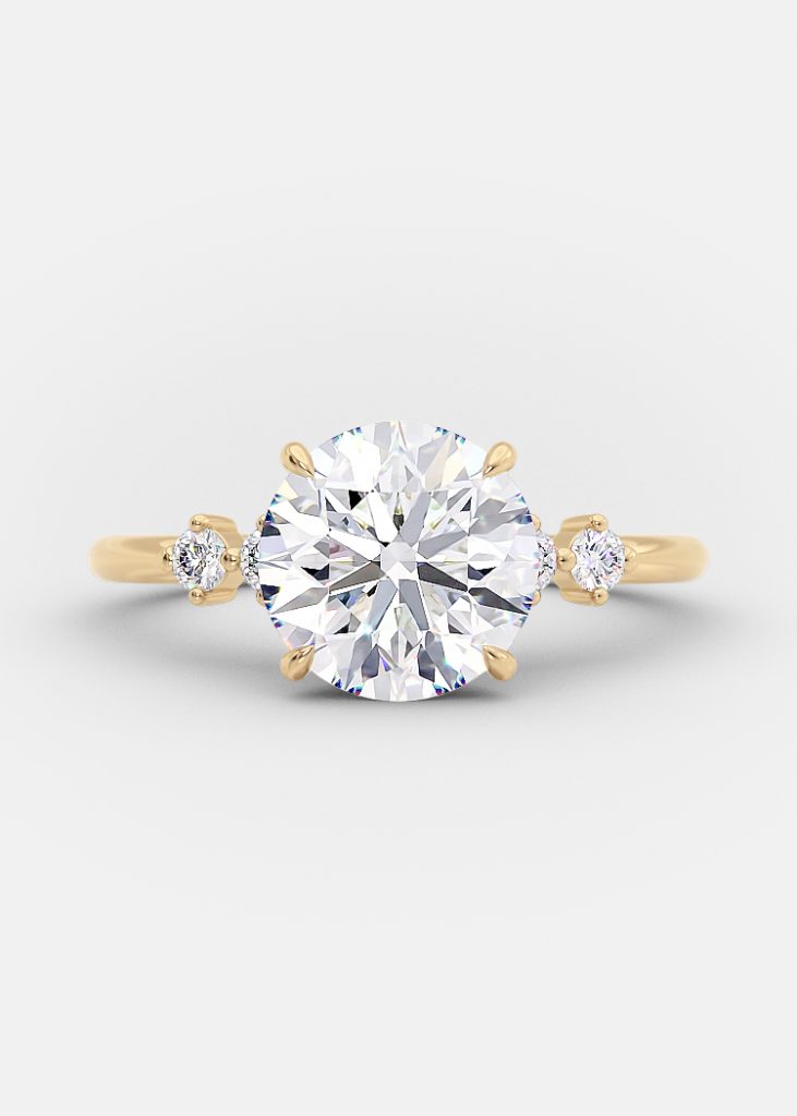 Camden: two carat round brilliant diamond | Nature Sparkle