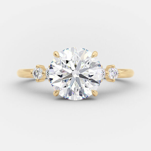 Camden 2.50 carat round brilliant engagement ring