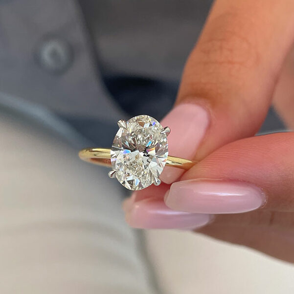 Oval Cut Engagement Rings | Diamond & Gold Engagement Ring | Chisholm Hunter