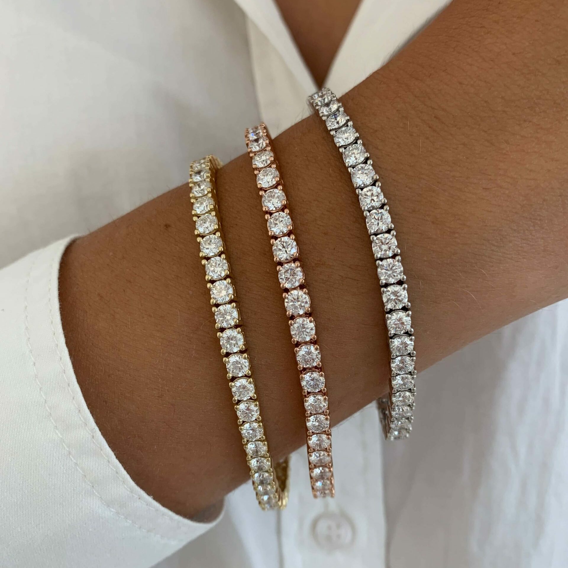 6 Ct Princess Lab Created Diamond Tennis Bracelet 14K White Gold Plated  Silver | eBay